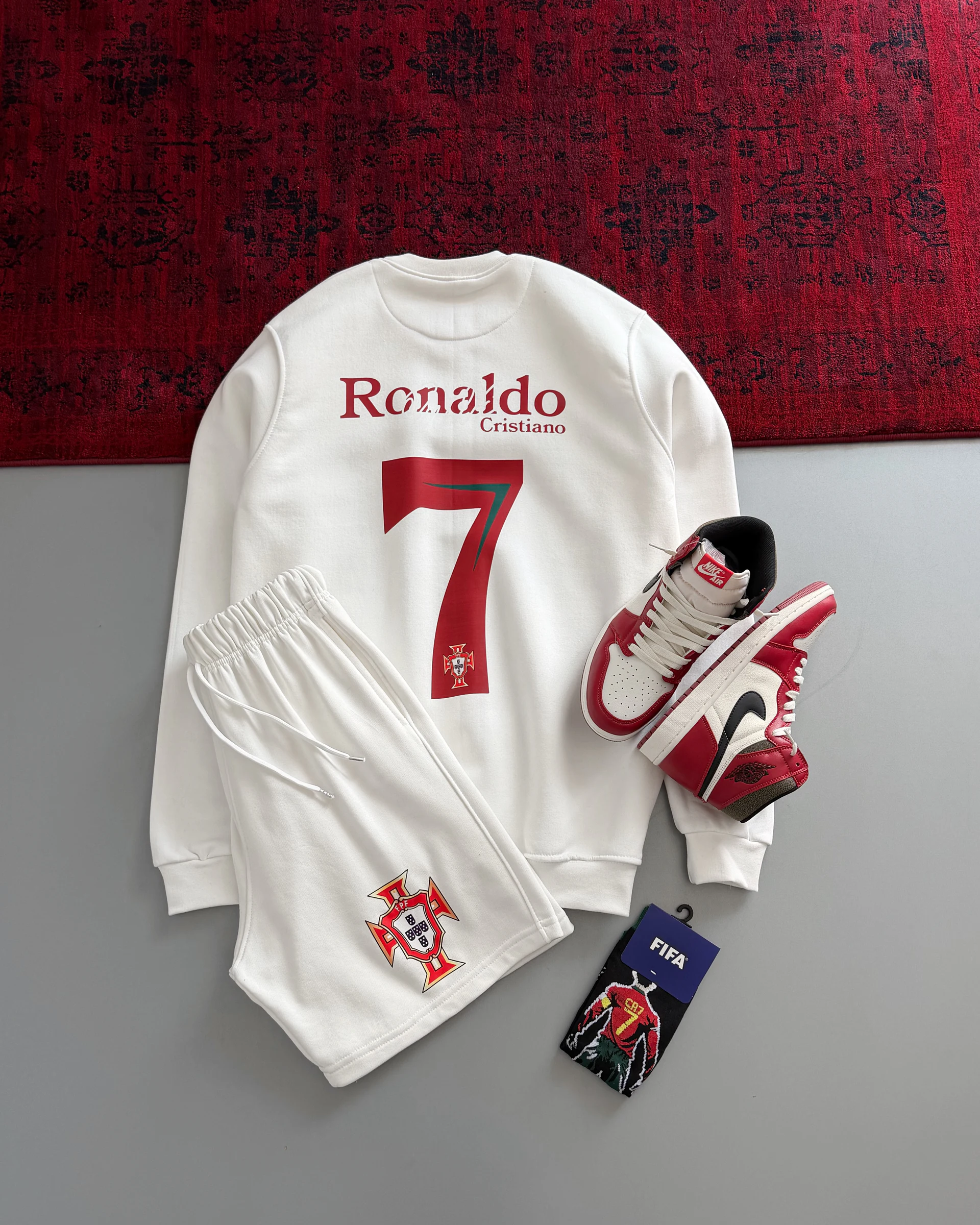 ست دورس شلوارک CR7